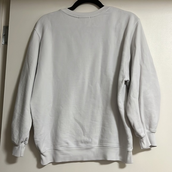 Agolde Crew Neck Sweatshirt 3/4 sleeves - Picture 4 of 5